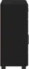 vidaXL Sideboard FLORIN Schwarz 88,5 x 30,5 x 73 cm Produktbild-Vorschau 7