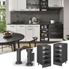 Scaffale da cucina Vicco R-Line Antracite 40 cm senza piano Anteprima dell’immagine prodotto 3