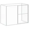 Cuccia per cani con corridoio Antracite 214x661x181cm Anteprima dell’immagine prodotto 9