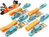 Set di 4 cinghie di fissaggio Wiltec per il trasporto di Anteprima dell’immagine prodotto 1