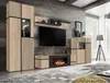 TV-Möbel CRISS mit Bio-Ethanol-Kamin – 2 Türen – L150 cm – Produktbild-Vorschau 2