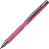 Kugelschreiber / aus Metall / mit Soft-Touch / Farbe: pink Produktbild-Vorschau 2
