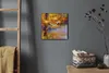 Coloray Uhr auf Leinwand 30x30 cm Wand Uhr Dekoration Produktbild-Vorschau 4