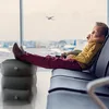 Feluna Aufblasbares Fußstützkissen für Flugzeug & Auto - Produktbild-Vorschau 5