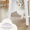 Yaheetech stolik nocny z legowiskiem i drapakiem, stolik Podgląd zdjęcia produktu 5