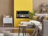 Cheminée bioéthanol Nice-House 650x400 mm noir avec Voir les images du produit 23