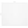vidaXL Folia stołowa matowa 80x80 cm 1,6 mm PVC Podgląd zdjęcia produktu 6