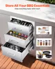 VEVOR Outdoor Küchenschubladen 46x59x59 cm (BxTxH), Produktbild-Vorschau 2