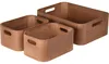 Holz Organizer 3er-Set Naturholz, 2 kleine Boxen Produktbild-Vorschau 1