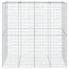 Gabione mit Deckel 200x100x200 cm Verzinktes Eisen Produktbild-Vorschau 3