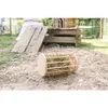 Kerbl Pet Heuraufe 3 in 1, Futterraufe, 25 cm, Holz, Ø 15 Produktbild-Vorschau 6