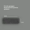 A close-up of a grey mop head with dimensions indicated. Produktbild-Vorschau