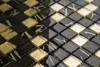 Goldglasmosaik „oro-“, Gold- und Schwarzmischmosaik, Produktbild-Vorschau 4