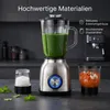 3-in-1 Standmixer mit 1200ML Borosilikatglasbehälter, Produktbild-Vorschau 4