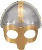 vidaXL Elmo vichingo antico Replica LARP Argento Acciaio Anteprima dell’immagine prodotto 1