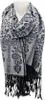 Damen Winter Schal » Winterschal 175 x 70 cm » Fransenschal Produktbild-Vorschau 4