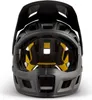 The back view of a full-face bicycle helmet. Voir les images du produit