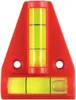 Mini Wasserwaage Kreuzwasserwaage Pyramide mit 2 Libellen Produktbild-Vorschau 2