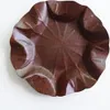 Flexible Hanji-Papierschale Lotusblatt (S) Braun Produktbild-Vorschau 2