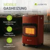 Juskys Ceramiczny grzejnik gazowy GS42US - Czerwony - 4200 Podgląd zdjęcia produktu 2