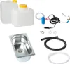 12V Camping Kit technique évier lavabo kit évier caravane Voir les images du produit 1
