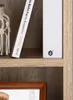 CASARIA® Libreria a 4 Scomparti 106x30x30cm Portata 40kg Anteprima dell’immagine prodotto 4