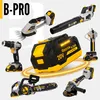 Batería BESTEN B-PRO, sistema de iones de litio, 20V, 4,0Ah Vista previa de la imagen del producto 8
