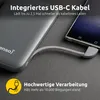 Intenso S10000, 10000 mAh, Lithium-polymerová (LiPo), Šedá Náhled obrázku produktu 2