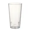 Mehrweg-Trinkbecher 0,4 l Ø 7,5 cm · 14,5 cm transluzent Produktbild-Vorschau 3