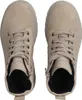 A top-down view of a pair of beige children's boots. Produktbild-Vorschau