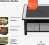 Blumfeldt Merano Avanzato Brasero Exterieur - 3-en-1 Voir les images du produit 3