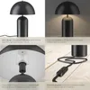 Malá retro stolní lampa Altea, hřibovitý design, 40 W - Náhled obrázku produktu 5