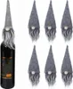 Pokrowce świąteczne na butelkę Mikołaj 6 szt KF323-6 Podgląd zdjęcia produktu 1