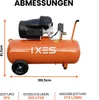 IXES IX-AC120TZ Kompressor 10 bar Arbeitsdruck I 100 Liter Produktbild-Vorschau 4