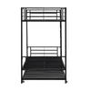 Merax Etagenbett 90x200 cm mit Ausziehbett 90x190 cm, Produktbild-Vorschau 9