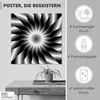 ARTland Poster Wie eine Turbine Größe: 50x50 cm Produktbild-Vorschau 2