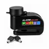 Bremsscheibenschloss mit Alarm 110 dB Motorradschloss Produktbild-Vorschau 1