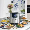 Aerofryer Digital Deluxe 5,5 l 1700 W Edelstahl Produktbild-Vorschau 25
