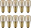 10 x Backofenlampe 300° 40W E14 klar Glühbirne Glühlampe 40 Produktbild-Vorschau 1