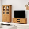 home24 Massives TV-Lowboard - Kiefer massiv - 150 cm Produktbild-Vorschau 2