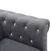 vidaXL 3-osobowa sofa Chesterfield w aksamitnym obiciu Podgląd zdjęcia produktu 6