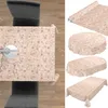 Tischdecke Wachstuch Gestreift Beige Robust Wasserabweisend Produktbild-Vorschau 2