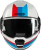Casco modulare NOLAN N120-1 Lineo 347 Bianco Blu Rosso Anteprima dell’immagine prodotto 7