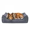 4L Textil HUGO Orthopädisches Hundebett aus Cord Produktbild-Vorschau 2