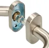 A close-up view of a door handle mechanism, showing the connection between two parts. Podgląd zdjęcia produktu