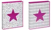 Pagna Pagna Ringbuch A4 Pink Star sort. Produktbild-Vorschau 2