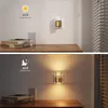 LED Nachtlicht Steckdose Schwarz Kupfer Up-and-Down Acryl Produktbild-Vorschau 5