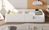 Łóżko tapicerowane 90x200 z barierką zabezpieczającą i Podgląd zdjęcia produktu 9