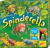 The image shows the front of a board game box with cartoon spiders and ants on a green background with leaves. Podgląd zdjęcia produktu