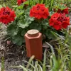 Bewässerungskegel Terrakotta mit Deckel für Blumentöpfe & Produktbild-Vorschau 4